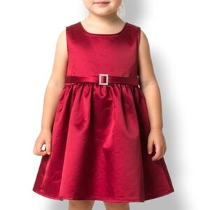 Kidture Collection Toddler‎ Red Fit & Flare Holiday Dress 2T